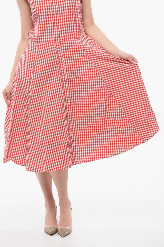  울리치 미디 원피스 CFWWDR0065FRUT2103 5465 Red - WOOLRICH