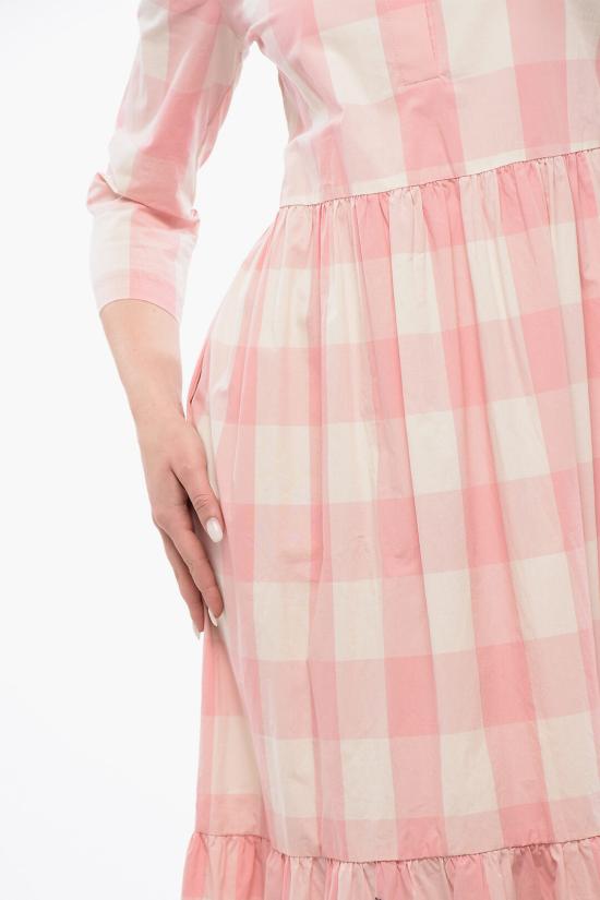  울리치 롱 원피스 CFWWDR0038FRUT2103 4342 Bianco Rosa - WOOLRICH