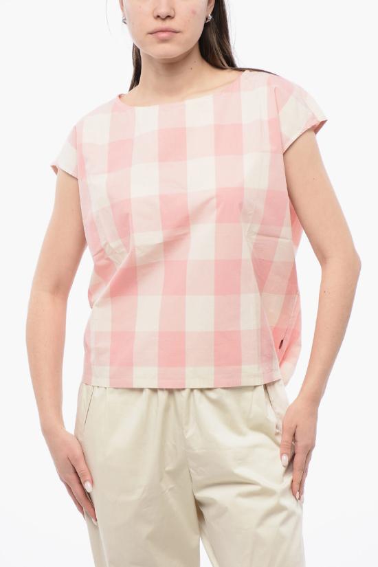  울리치 블라우스 CFWWSI0060FRUT2103 4342 Bianco Rosa