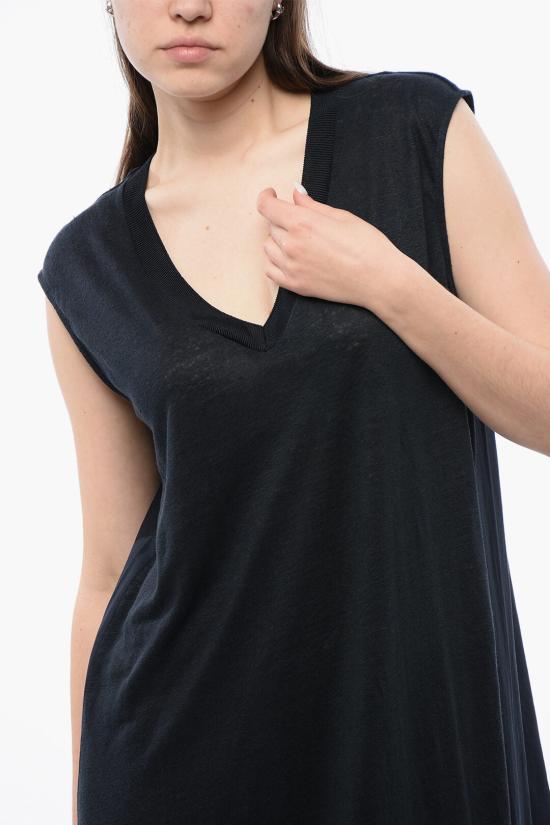  울리치 롱 원피스 CFWWDR0044FRUT2106 3989 Midnight blue - WOOLRICH