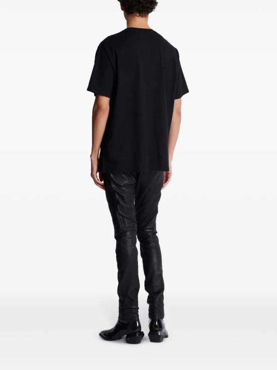  발망 반팔 티셔츠 DH1EG019PC41 black - BALMAIN