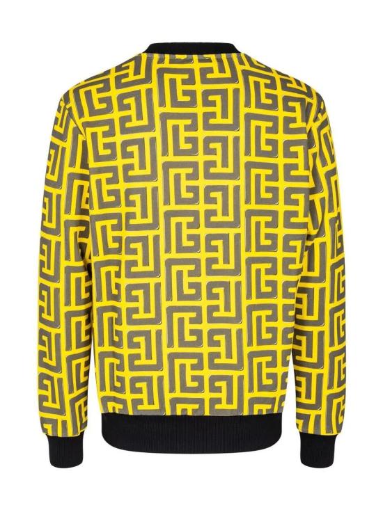  발망 긴팔 티셔츠 YH3JQ040GB41 - BALMAIN