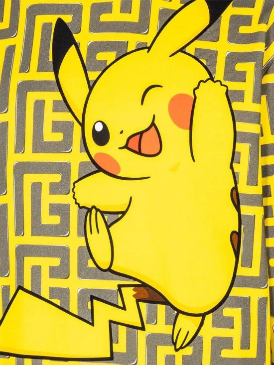  발망 긴팔 티셔츠 YH3JQ040GB41 - BALMAIN