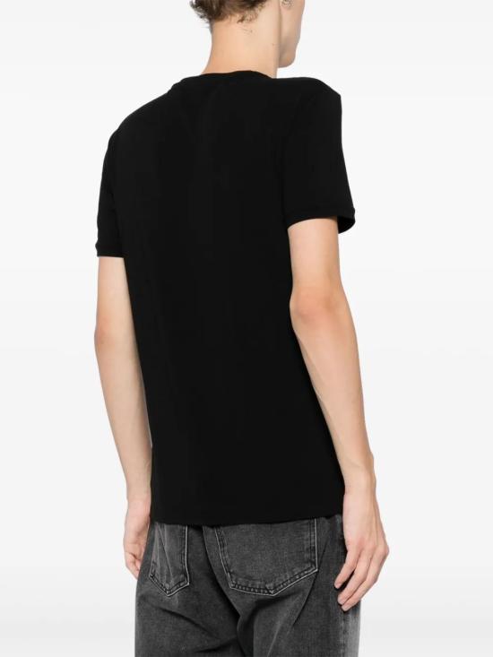  발망 반팔 티셔츠 BRM805170001 black - BALMAIN