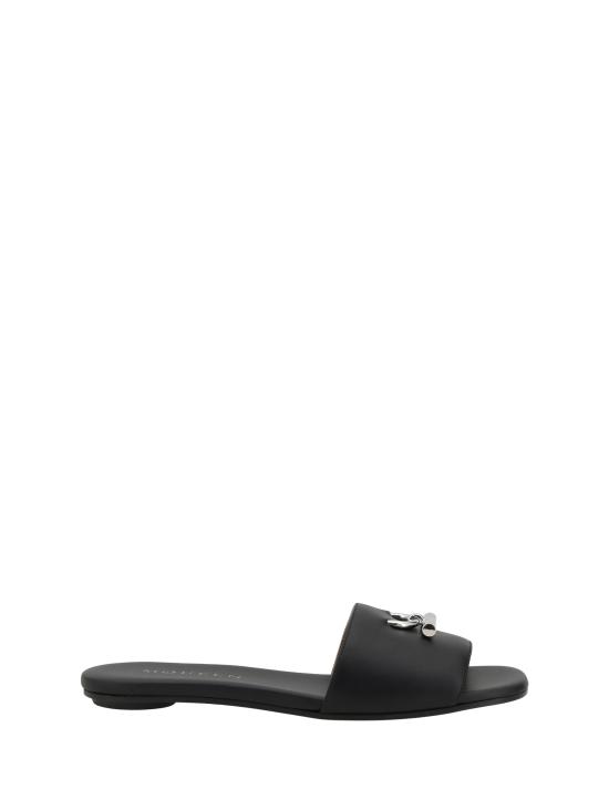 25SS 알렉산더 맥퀸 뮬/슬리퍼 817471WIACT 1064 BLACK