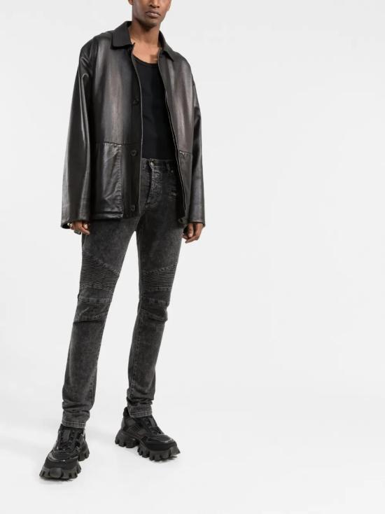  발망 데님 팬츠 XH1MG005DB67 - BALMAIN