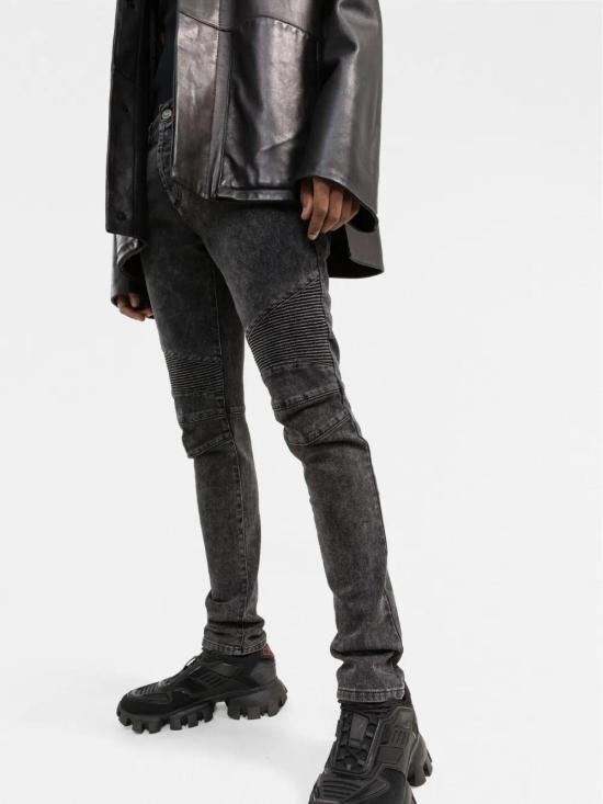  발망 데님 팬츠 XH1MG005DB67 - BALMAIN