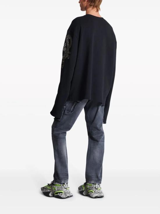  발망 스웨터 CH1JQ049PC17 black - BALMAIN