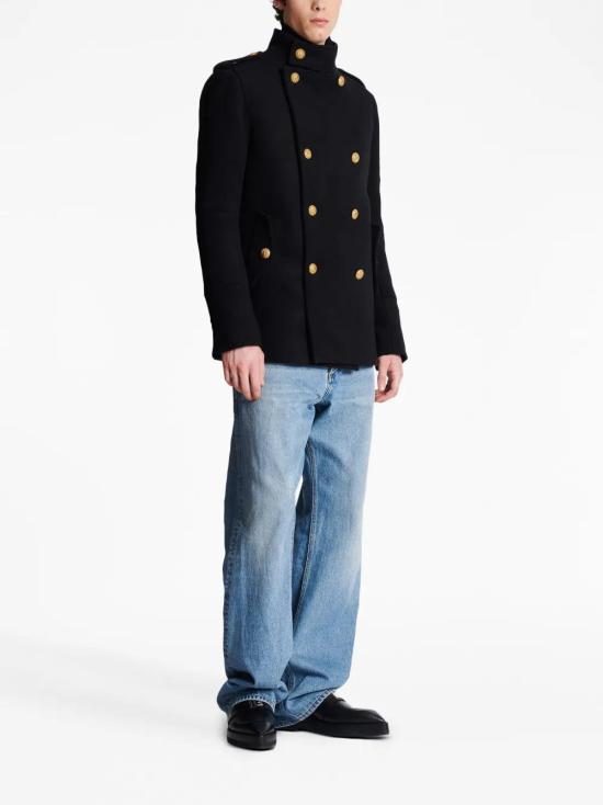  발망 자켓 BH1UC030WB72 black - BALMAIN