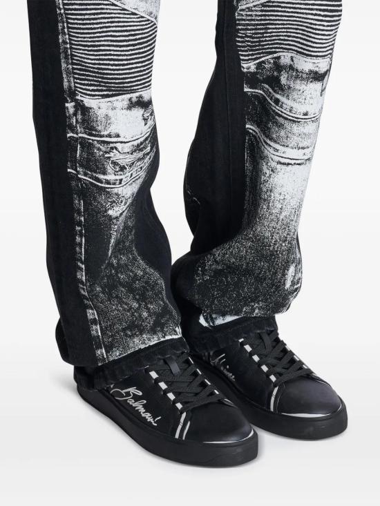  발망 스니커즈 EM1VI288LCLP black - BALMAIN