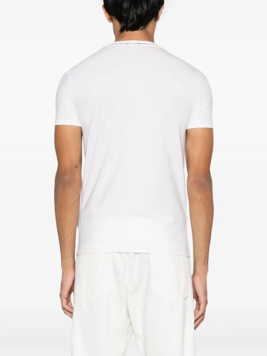  에르메네질도제냐 반팔 티셔츠 N3M20169 beige - ERMENEGILDO ZEGNA