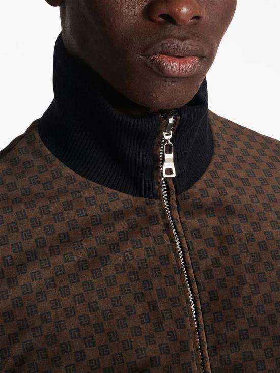  발망 봄버 자켓 BH0TF451XH55 brown - BALMAIN