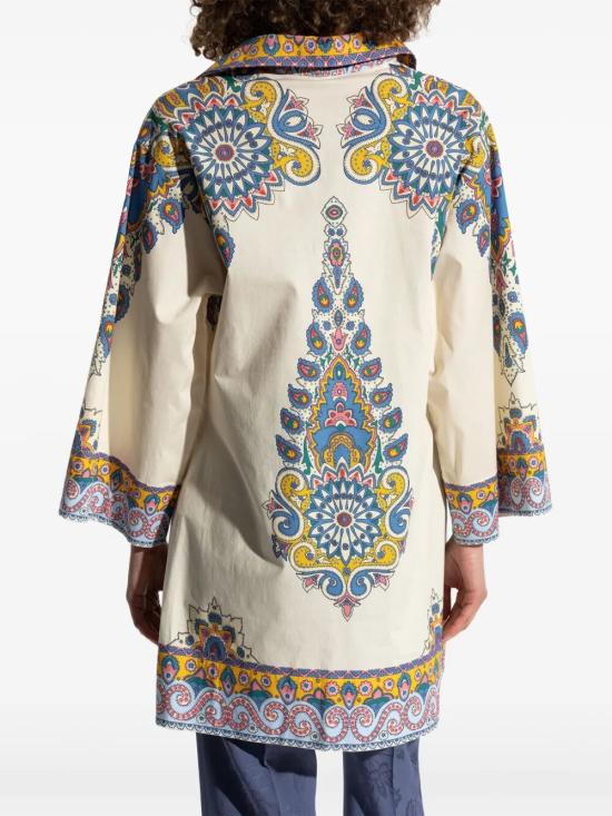 25SS 에트로 숏 원피스 WRPA0023 AK726X0800 White - ETRO