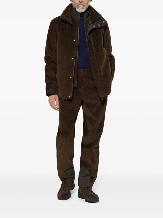  에르메네질도제냐 오버롤 UETB3A8ECT509 brown - ERMENEGILDO ZEGNA