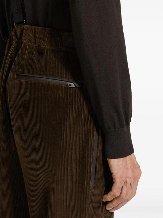  에르메네질도제냐 오버롤 UETB3A8ECT509 brown - ERMENEGILDO ZEGNA