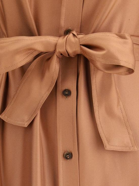 25SS 톰포드 미디 원피스 AB3429FAX1426 KB285 BROWN - TOMFORD