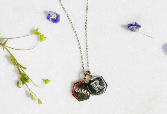  오데뜨 뉴욕 목걸이/팬던트 오데트 뉴욕 브라스 레터 챠밍 골드 - ODETTE NEW YORK