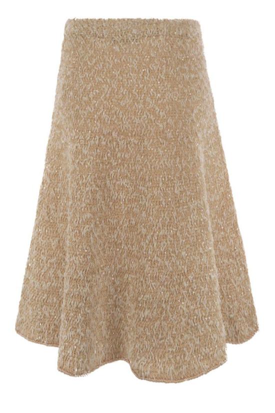 25SS 파비아나 필리피 숏 스커트 GND265F395L167 VR2 Beige - FABIANA FILIPPI