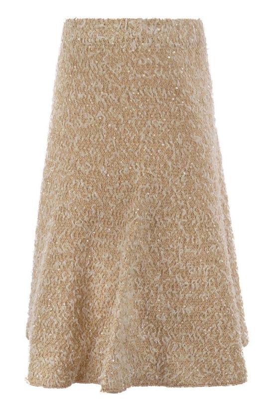 25SS 파비아나 필리피 숏 스커트 GND265F395L167 VR2 Beige - FABIANA FILIPPI