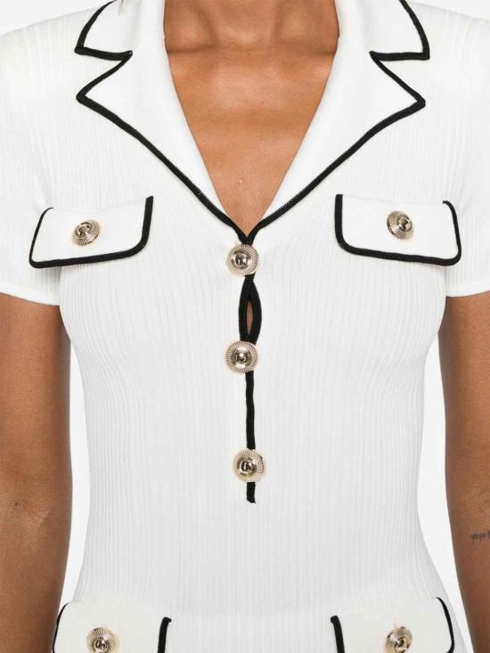  셀프 포트레이트 의류 RS25038SW White - SELF PORTRAIT