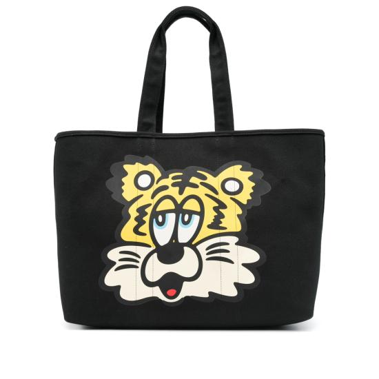 25SS 겐조 토트백 FF58SA911F35 99 BLACK