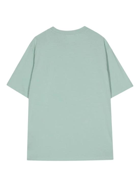  메종키츠네 반팔 티셔츠 MM00122KJ0132P417 blue - MAISON KITSUNE