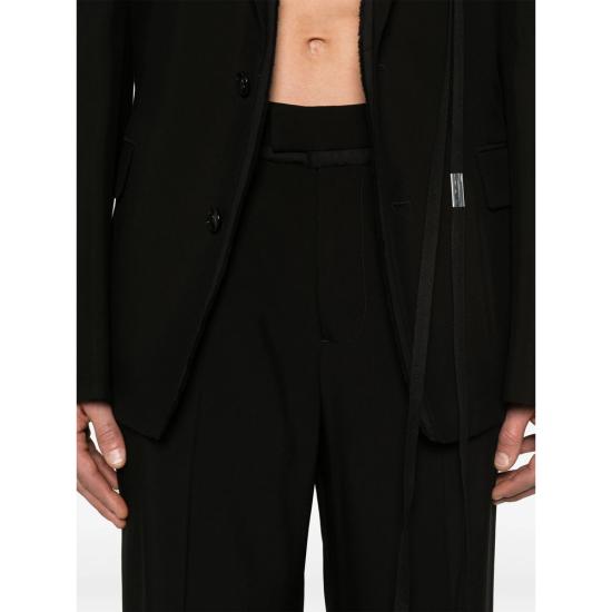 25SS 앤 드뮐미스터 수트 세트 2510 M TR12 FA558 099 BLACK - ANN DEMEULEMEESTER