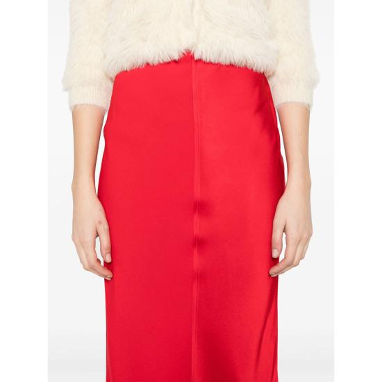 25SS 아미 스커트 FSK266 AC0014 632 RED - AMI