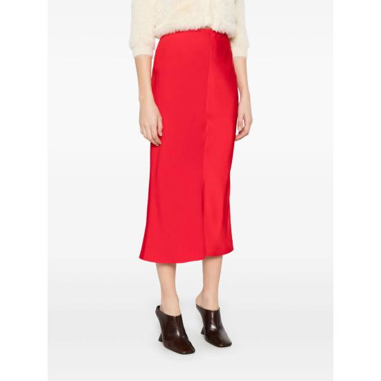 25SS 아미 스커트 FSK266 AC0014 632 RED - AMI