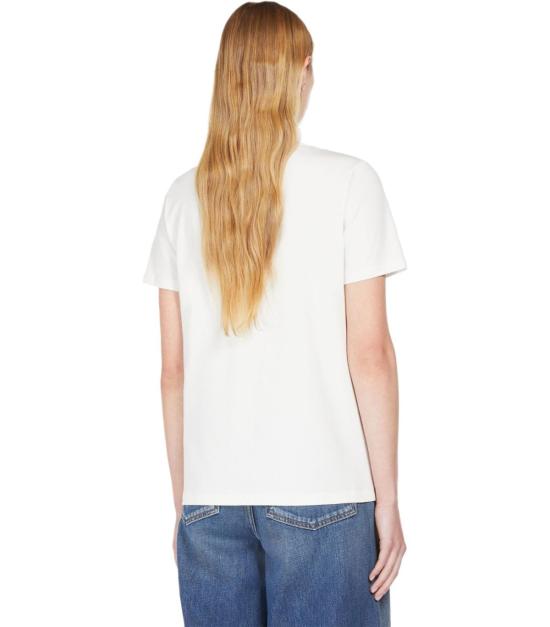 25SS 위켄드막스마라 반팔 티셔츠 2515971011600 001 S White - WEEKEND MAX MARA