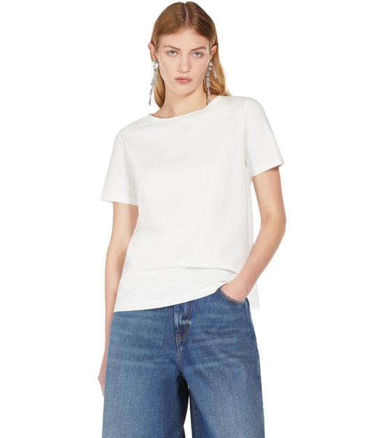 25SS 위켄드막스마라 반팔 티셔츠 2515971011600 001 S White - WEEKEND MAX MARA