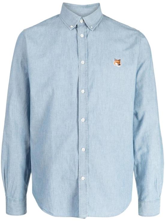  메종키츠네 긴팔 셔츠 LM00404WC5006