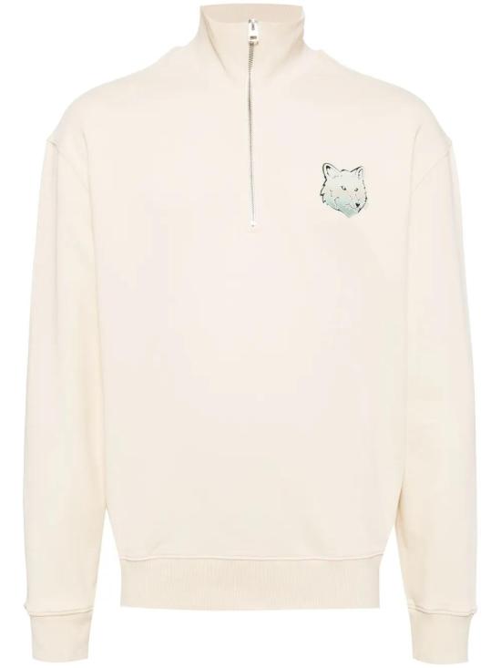  메종키츠네 긴팔 티셔츠 SP618NM00301KM0129P205 white