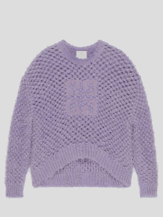 25SS 지방시 긴팔 티셔츠 BW90QY4 ZPK532 Lavender