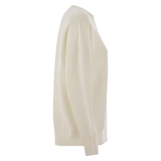 25SS 파비아나 필리피 스웨터 MAD265F093 WHITE - FABIANA FILIPPI