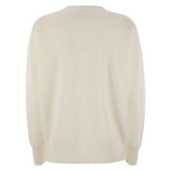 25SS 파비아나 필리피 스웨터 MAD265F093 WHITE - FABIANA FILIPPI