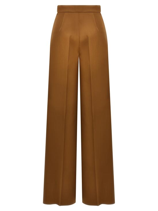 25SS 막스마라 NINFA 닌파 울 개버딘 트라우저 2511131011600004 Brown - MAX MARA