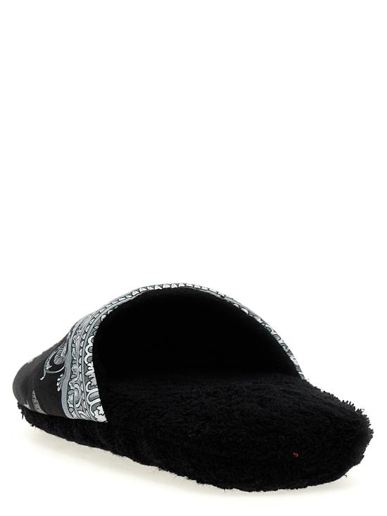 25FW 베르사체 뮬/슬리퍼 ZSLB00002ZCOSP0525B780 Black - VERSACE