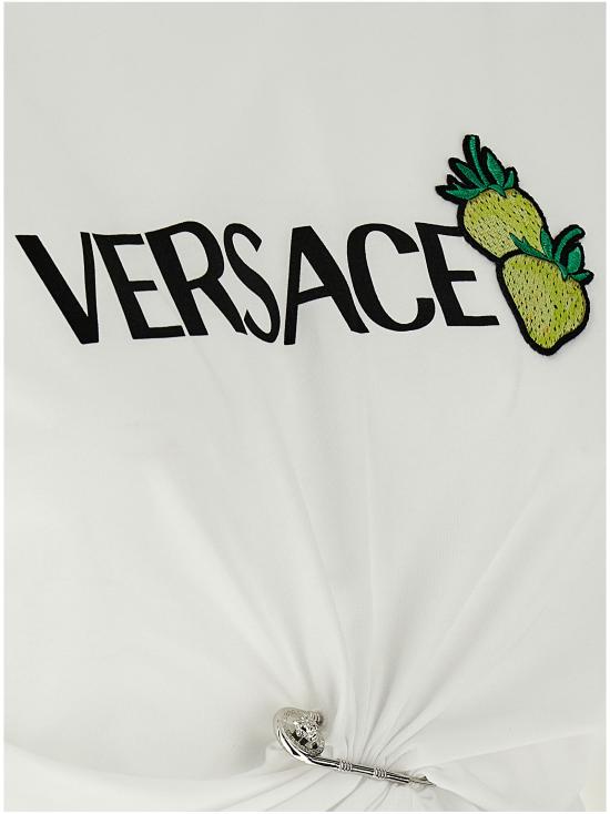 25SS 베르사체 반팔 티셔츠 10188981A136141W000 White - VERSACE