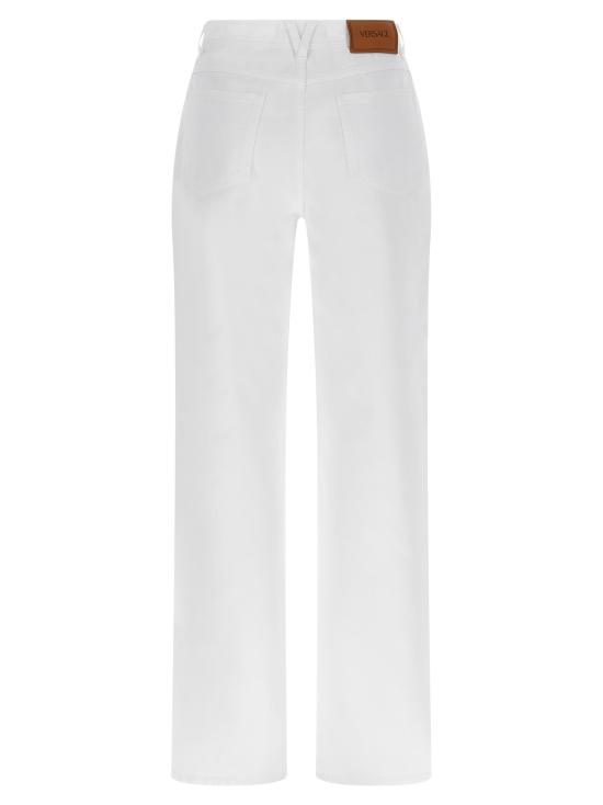 25SS 베르사체 데님 팬츠 10115191A136511D110 White - VERSACE