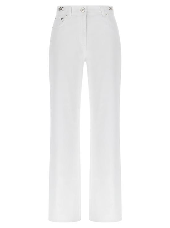 25SS 베르사체 데님 팬츠 10115191A136511D110 White