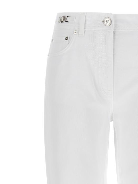 25SS 베르사체 데님 팬츠 10115191A136511D110 White - VERSACE