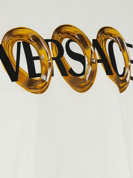 25SS 베르사체 반팔 티셔츠 10133021A134012W580 White - VERSACE