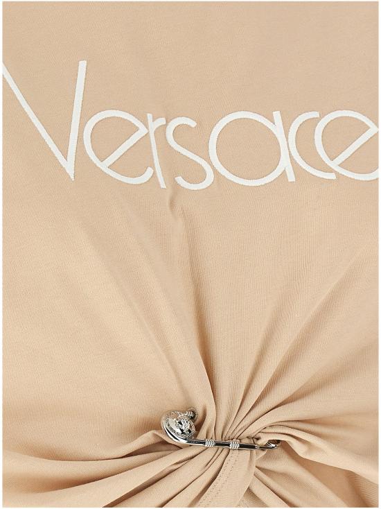 25SS 베르사체 반팔 티셔츠 10188981A136102KQ70 Pink - VERSACE