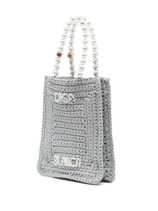 25SS 카사블랑카 숄더백 APS25 BAG 113 01 SILVER - CASABLANCA