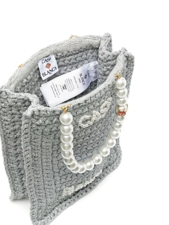  카사블랑카 숄더백 APS25 BAG 113 01 SILVER - CASABLANCA