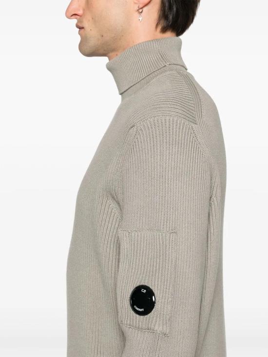  씨피 컴퍼니 터틀넥 17CMKN184A006608A grey - C.P. COMPANY