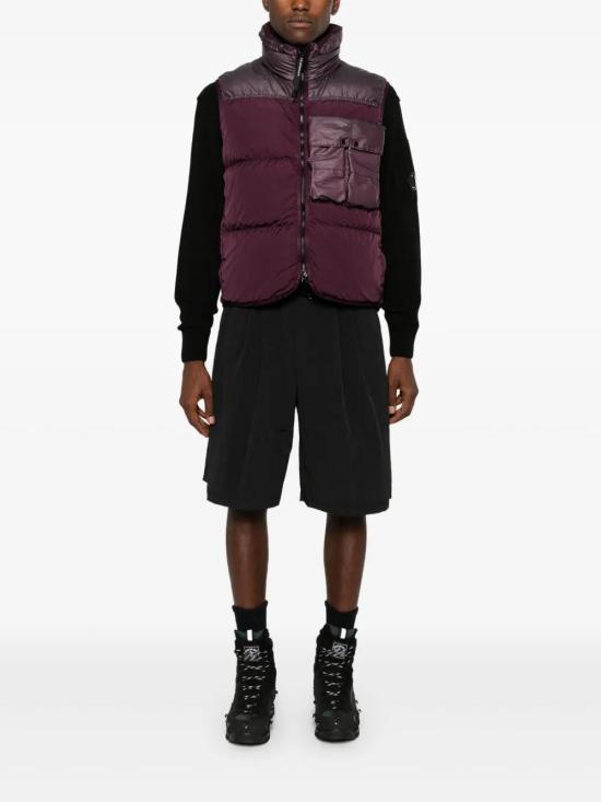  씨피 컴퍼니 베스트 17CMOW033A006369M dark purple - C.P. COMPANY