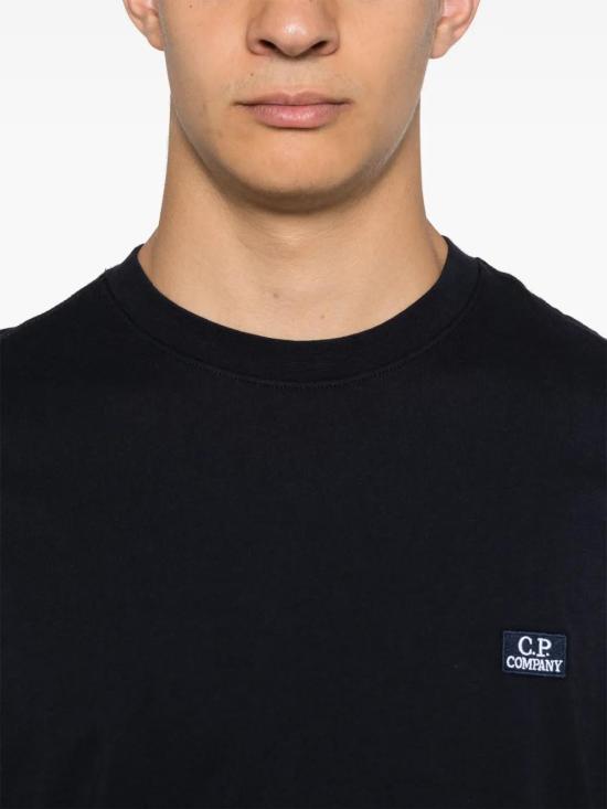  씨피 컴퍼니 반팔 티셔츠 17CMTS031A005100W navy - C.P. COMPANY