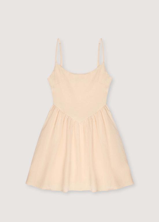  더뉴소사이어티 숏 원피스 더 뉴 소사이어티 헤라 드레스 마카다미아